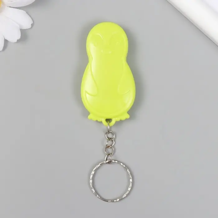 Брелок пластик канцелярский нож  Брелок пластик канцелярский нож "Пингвин" МИКС 3х6 см