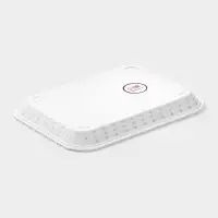 Поднос прямоугольный Доляна &laquo;Плетение&raquo;, 20.5&times;15&times;2 см, белый