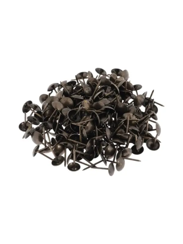 Гвозди ТУНДРА, декоративные, обивочные, 8&times;15 мм, бронза, 500 шт.