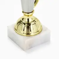 Кубок 193F, наградная фигура, золото, подставка мрамор, 18&times;7&times;7 см