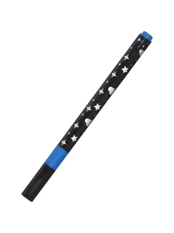 Фломастеры 12 цветов с блестками, в пластиковой коробке