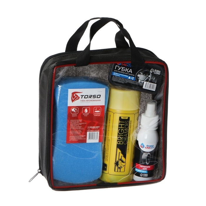 Набор для мойки самообслуживания Grand Caratt, 4 предмета Набор для мойки самообслуживания Grand Caratt, 4 предмета