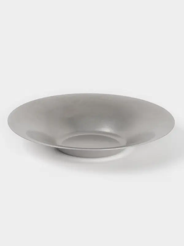 Тарелка для пасты Hanna Kn&ouml;vell Vanha, 1.15 л, d=27 см, нержавеющая сталь, серебристая