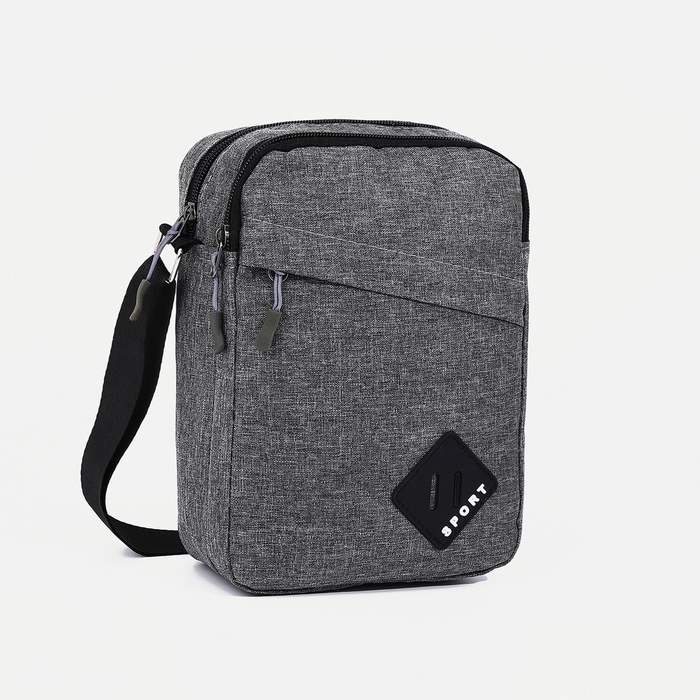Сумка мужская, цвет серый Сумка мужская, цвет серый