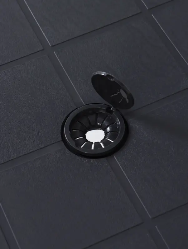 Стол садовый &laquo;Атлант&raquo;, 80&times;80&times;76.5 см, квадратный, пластиковый, цвет графитовый