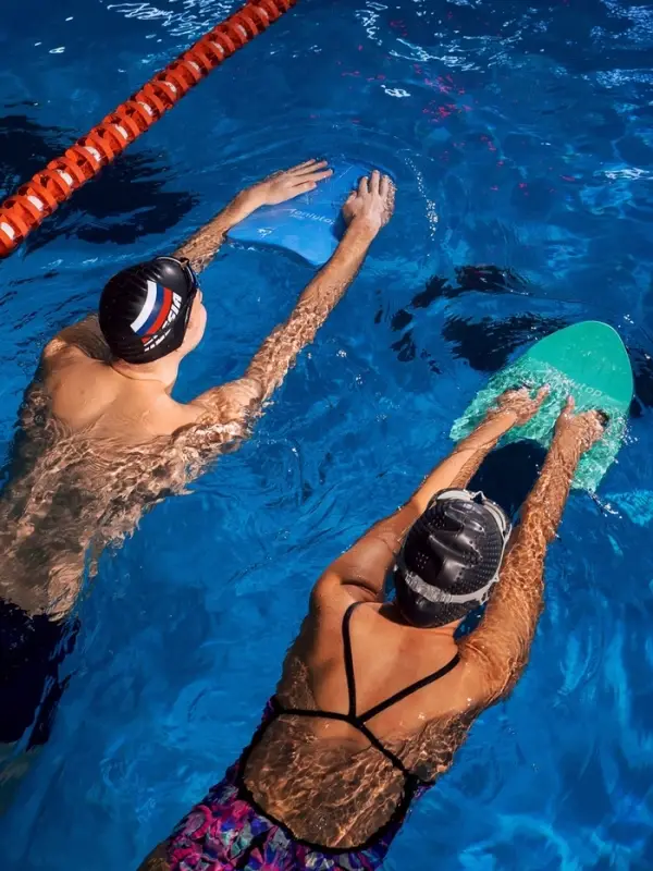 Доска для плавания ONLYTOP, 39&times;27&times;4 см, МИКС