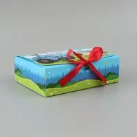 Коробка подарочная &laquo;Синий трактор&raquo;, 16,5 х 12 х 5 см