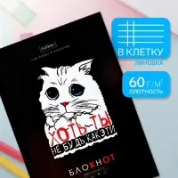 Блокнот Hatber &laquo;Проект Капланопись.Выпуск №1&raquo;, А6, 32 листа, на скобе, МИКС