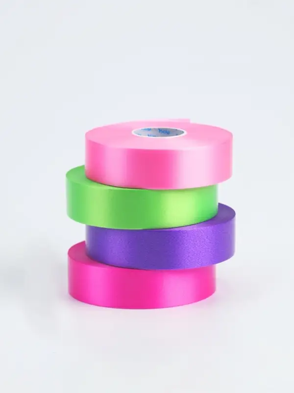 Лента упаковочная для декора и подарков, пастельный МИКС, 2 см &times; 45 м