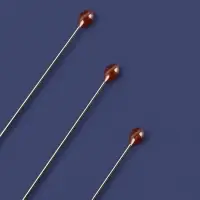 Булавки портновские TEIRA, 40 мм, d=0.45 мм, 50 шт., стальные