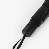 Зонт механический &laquo;Однотонный&raquo;, 4 сложения, 8 спиц, R=47/55 см, d=94 см, чёрный