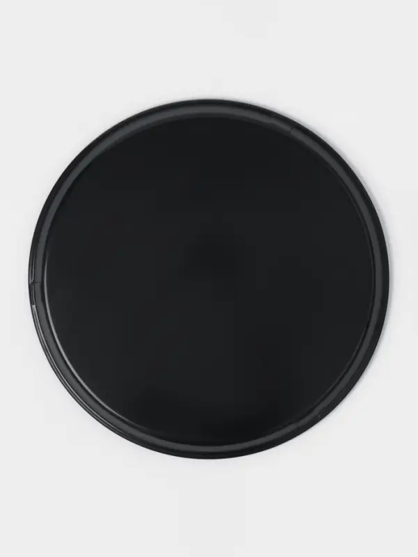 Поднос прорезиненный круглый Hanna Kn&ouml;vell, d=35 см, чёрный