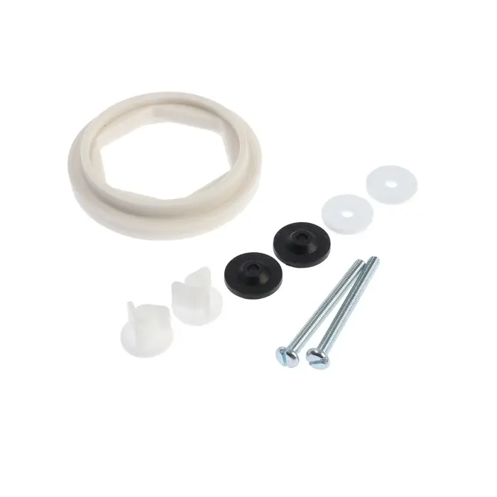 Арматура для смывных бачков "АНИ Пласт" WC6550M Эконом, с нижней подводкой 1/2", хром