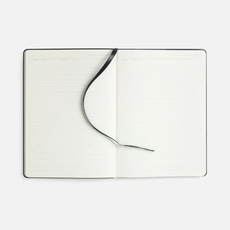 Ежедневник Vale New, недатированный, черный Ежедневник Vale New, недатированный, черный