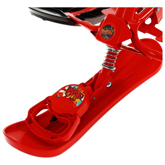 Снегокат «С граффити», СНК/GR, цвет красный Снегокат «С граффити», СНК/GR, цвет красный