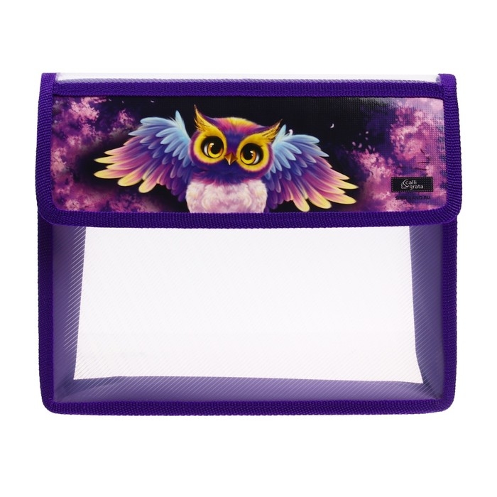 Папка для тетрадей А5 (230 х 190 х 50 мм), с клапаном на липучке, пластик/текстиль, Calligrata Папка для тетрадей А5 (230 х 190 х 50 мм), с клапаном на липучке, пластик/текстиль, Calligrata