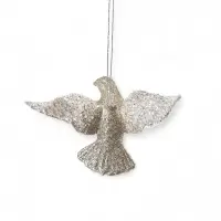 Ёлочное украшение &laquo;Праздничное сияние&raquo; голубка, 8&times;11 см, золото