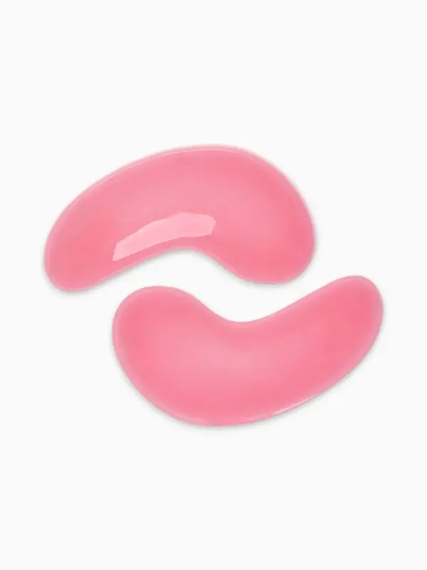 Патчи для области вокруг глаз Sweet raspberry, 1 пара, гидрогелевые с коллагеном и экстрактом малины, PICO MICO