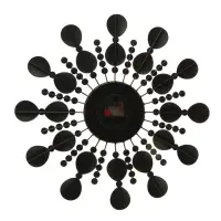 Часы настенные интерьерные &laquo;Рассвет&raquo;, серия: Ажур, бесшумные, плавный ход, 48&times;48 см, циферблат d=15 см, от батарейки 1&times;АА