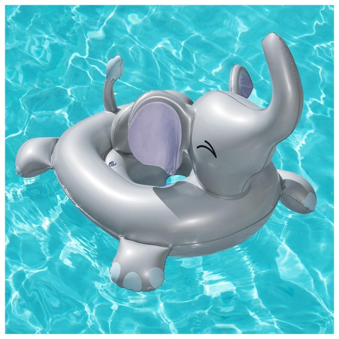 Лодочка надувная Funspeakers Elephant Baby Boat, 96.5 х 84 см, со встроенным динамиком, 34152 Лодочка надувная Funspeakers Elephant Baby Boat, 96.5 х 84 см, со встроенным динамиком, 34152
