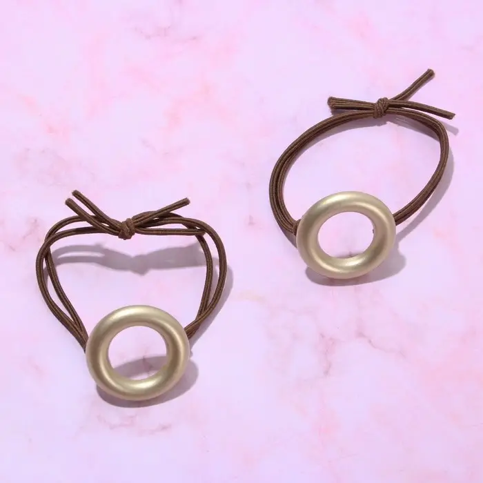 Резинки для волос &laquo;Don't be toxic&raquo;, 2 шт.