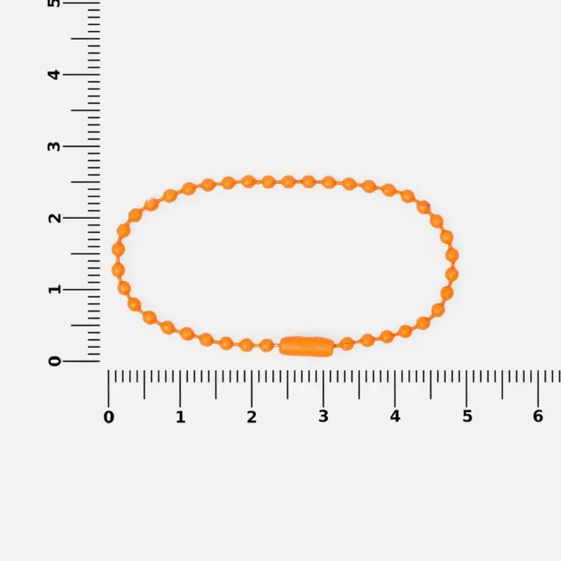 Цепочка для крепления Sharic, оранжевый неон Цепочка для крепления Sharic, оранжевый неон