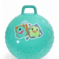 Мяч прыгун массажный 65 см, МИКС