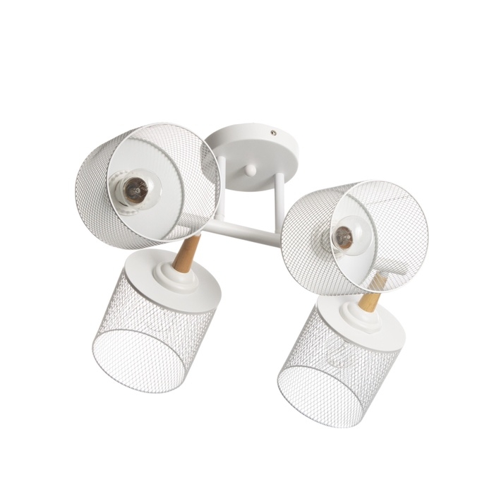 Люстра Люстра "Ринас" 4хЕ27 40Вт белый 48х42х32 см