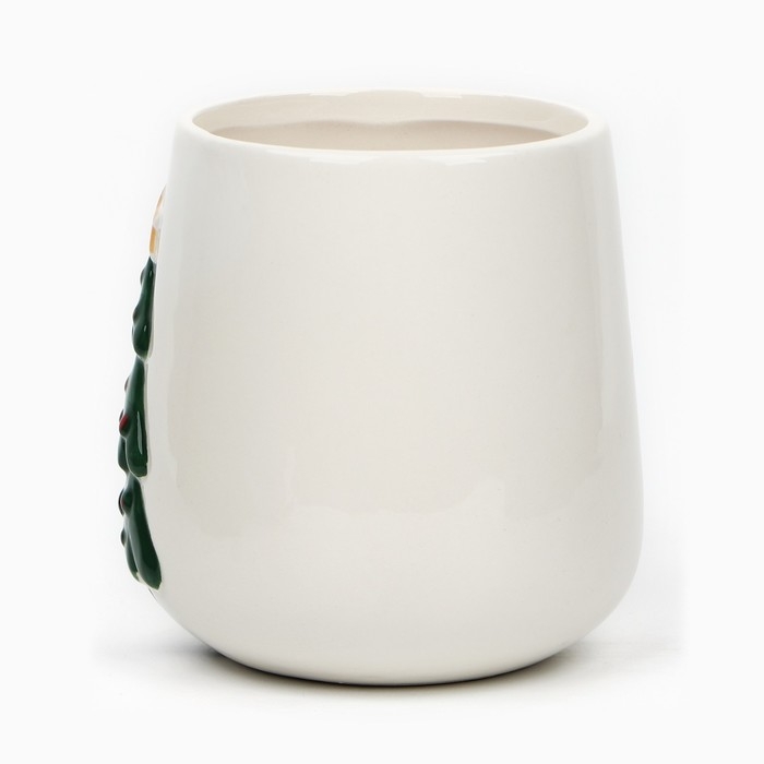 Новый год! Кружка новогодняя керамическая «Ёлочка», 600 мл, цвет белый Новый год! Кружка новогодняя керамическая «Ёлочка», 600 мл, цвет белый