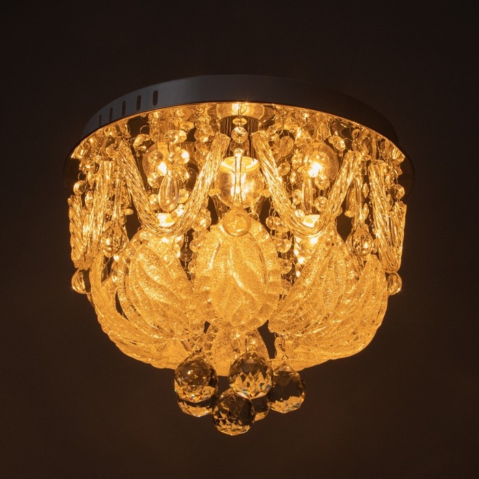 Люстра буше Люстра буше "Беверли" е27 3х40вт 35х35х30 МОДЕЛЬ: 2800133