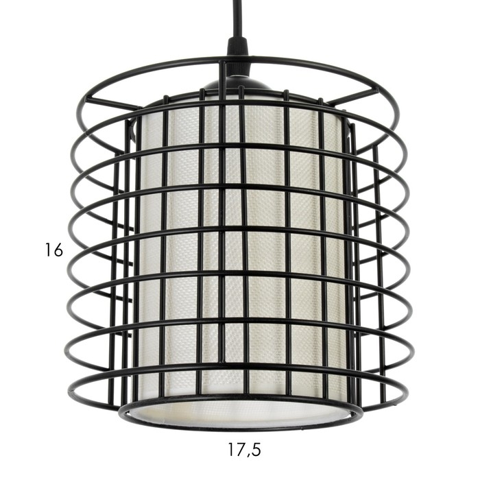 Светильник BayerLux Светильник BayerLux "Одри" Е27 40Вт черный 18х18х16-116см