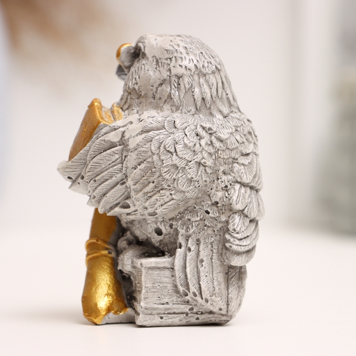 Фигура Фигура "Ворон с книгой" 10х5х5см