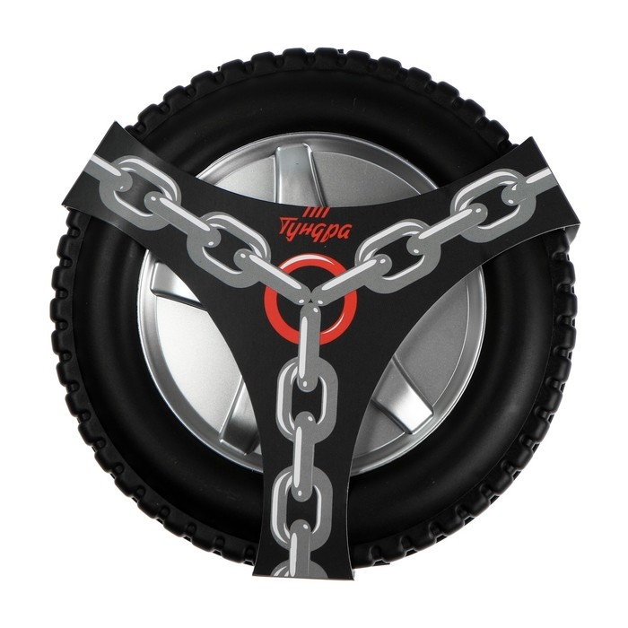 Набор инструментов ТУНДРА, подарочный пластиковый кейс Набор инструментов ТУНДРА, подарочный пластиковый кейс "Колесо", 24 предмета