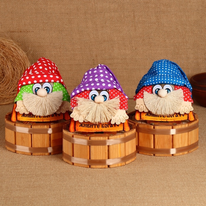 Оберег-копилка Оберег-копилка "Будьте здоровы, живите богато", 22 х 17 см, микс