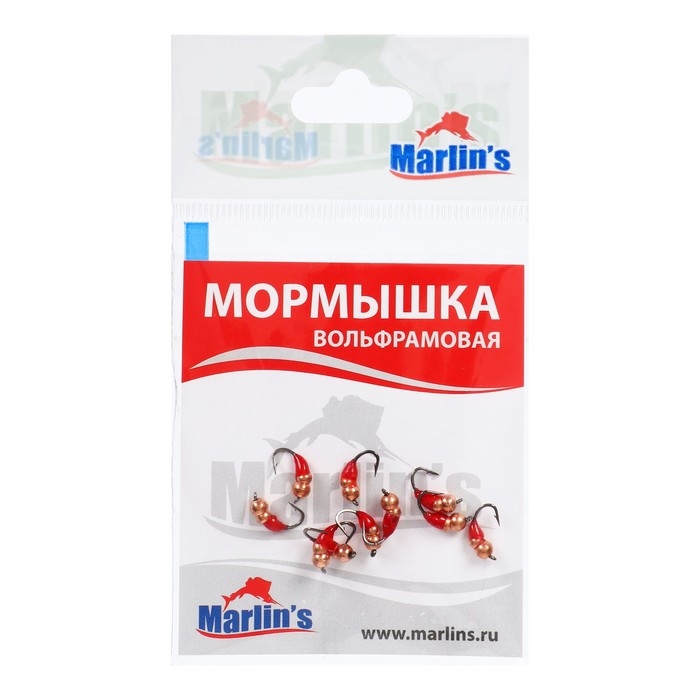 Мормышка вольфрам Marlin's Мураш №1, 3 мм, 0.3 г, цвет медь, 10 шт. Мормышка вольфрам Marlin's Мураш №1, 3 мм, 0.3 г, цвет медь, 10 шт.