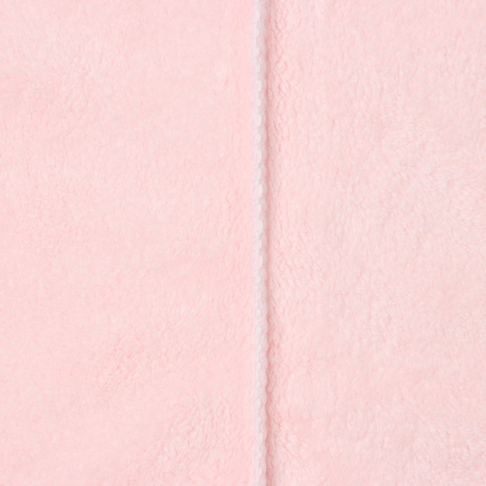 Чалма для сушки волос Этель, цв. розовый, 65*25 см, 100% п/э, 280 г/м2 Чалма для сушки волос Этель, цв. розовый, 65*25 см, 100% п/э, 280 г/м2