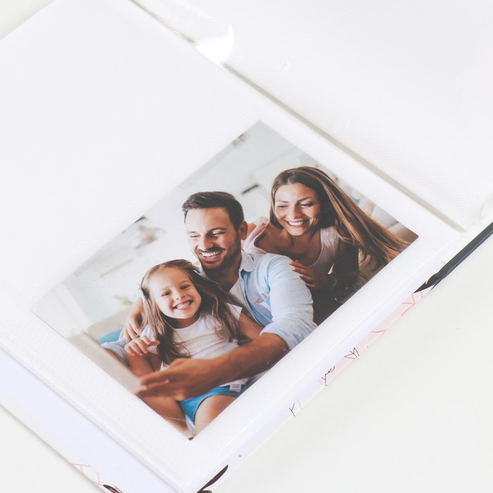 Фотоальбом на 200 фото 10х15 см Фотоальбом на 200 фото 10х15 см "Сердце и листья" 5х19х25 см