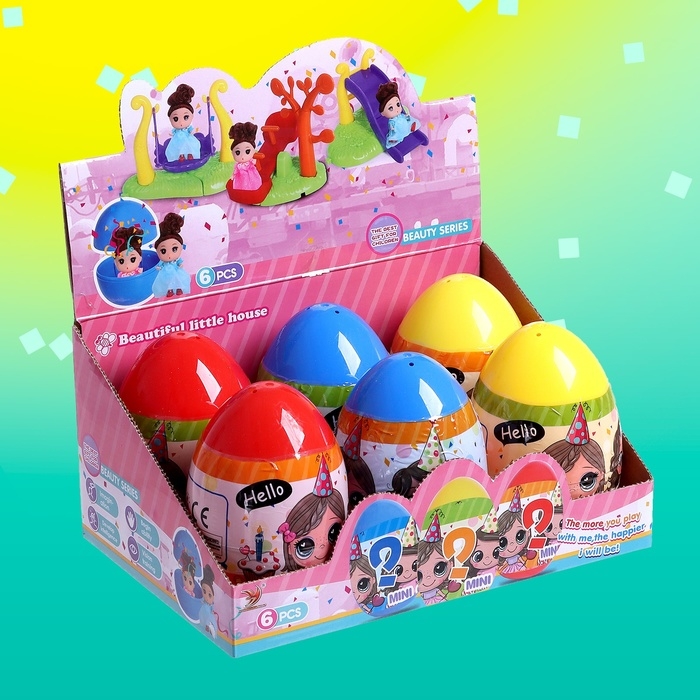 Игрушка-сюрприз «Милашка», в яйце, с аксессуарами, МИКС Игрушка-сюрприз «Милашка», в яйце, с аксессуарами, МИКС