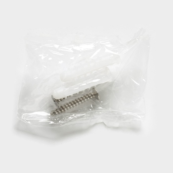 Держатель для швабр Доляна, 3 отделения, с крючками, 40×5×4 см Держатель для швабр Доляна, 3 отделения, с крючками, 40×5×4 см