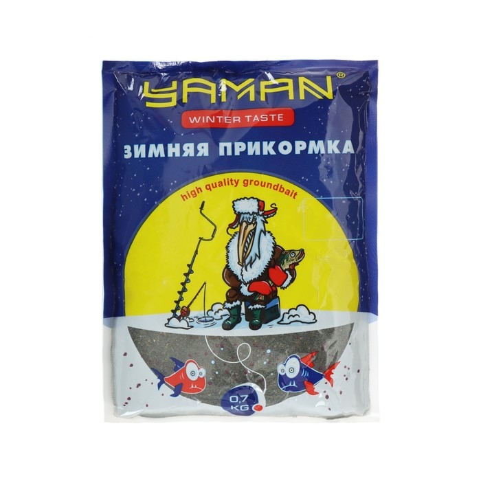 Прикормка Yaman Winter Taste Плотва зимняя, кокос, цвет чёрный, 700 г Прикормка Yaman Winter Taste Плотва зимняя, кокос, цвет чёрный, 700 г