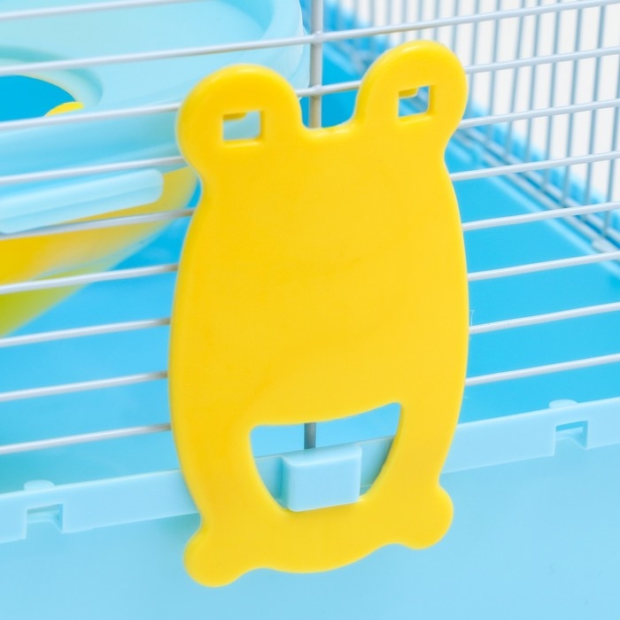 Клетка для грызунов Клетка для грызунов "Пижон", 27 х 21 х 27 см, голубая