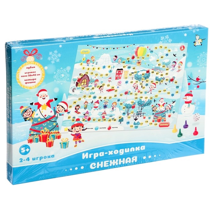 Игра ходилка «Снежная» Игра ходилка «Снежная»
