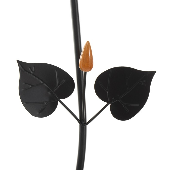 Торшер  Торшер "Ариадна" 3хЕ27 15Вт чёрно-фиолетовый h.155 см