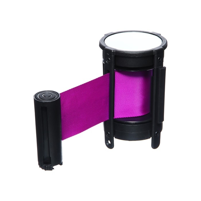 Кассета c вытяжной лентой - 180 см, высота - 11 см, ширина - 48 мм, фиолетовая