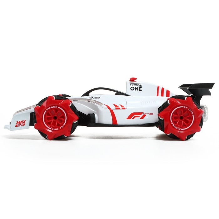 Машина радиоуправляемая «Формула», работает от аккумулятора, эффект дыма, свет, цвет белый Машина радиоуправляемая «Формула», работает от аккумулятора, эффект дыма, свет, цвет белый