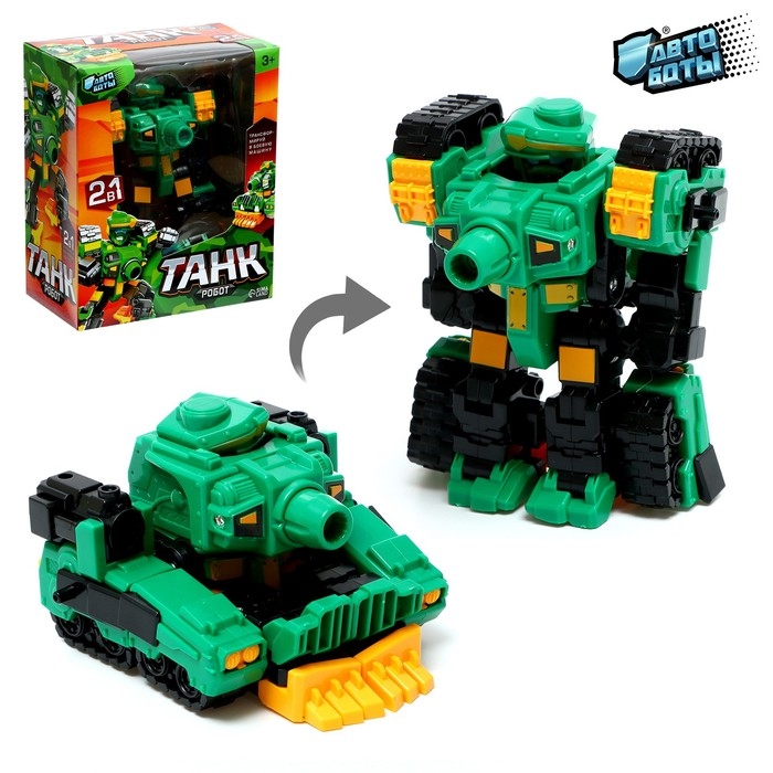 Робот «Танк», трансформируется, цвет МИКС Робот «Танк», трансформируется, цвет МИКС
