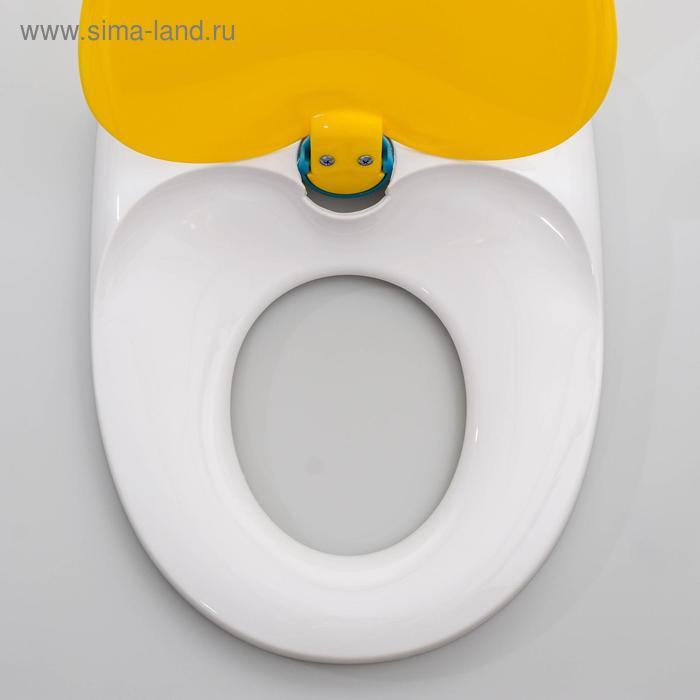 Сиденье для унитаза с крышкой, 42×37 см, двойное Сиденье для унитаза с крышкой, 42×37 см, двойное