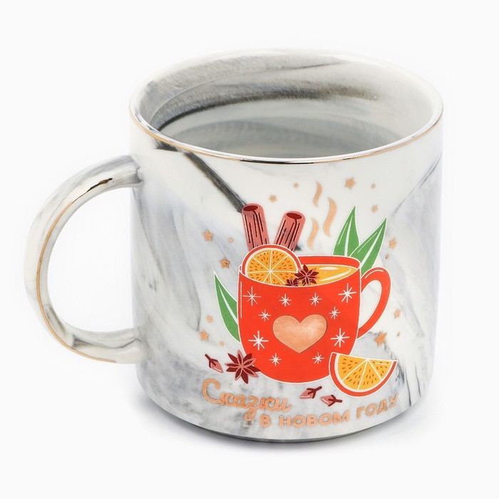 Кружка новогодняя керамическая «Сказки в Новом году», 350 мл Кружка новогодняя керамическая «Сказки в Новом году», 350 мл