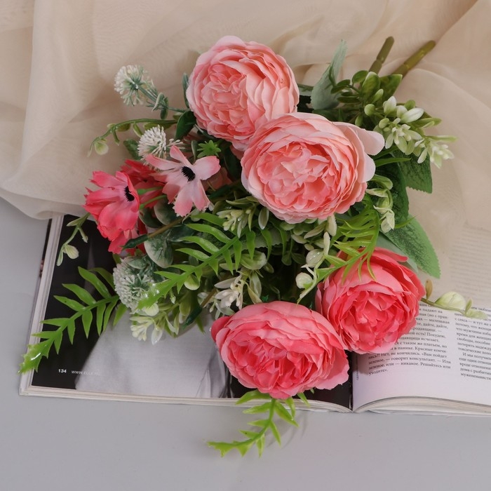 Букет Букет "Пион Амори" 30 см, микс