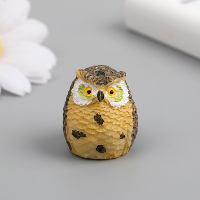 Сувенир полистоун Сувенир полистоун "Лесной совенок" 2,5х2,5х3 см